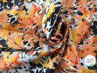 GABARDINE DE COTON FLOWER FIRE MLC INTERN