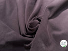 GABARDINE DE COTON GRATTÉE CHOCO BORDEAUX ULTRA BELLE - My Little Coupon