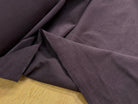 GABARDINE DE COTON GRATTÉE CHOCO BORDEAUX ULTRA BELLE - My Little Coupon