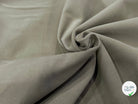 GABARDINE DE COTON GRATTÉE DUVETEUX LOURDE BEIGE 100% COTON 150CM - My Little Coupon