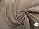 GABARDINE DE COTON GRATTÉE ULTRA BELLE CHOCO CARAMEL - My Little Coupon