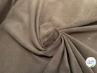 GABARDINE DE COTON GRATTÉE ULTRA BELLE CHOCO CARAMEL - My Little Coupon