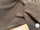 GABARDINE DE COTON GRATTÉE ULTRA BELLE CHOCO CARAMEL - My Little Coupon
