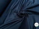 GABARDINE DE COTON INDIGO LÉGÈREMENT STRIÉE QUALITÉ COUTURE - My Little Coupon