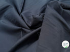 GABARDINE DE COTON LÉGÈREMENT SERGÉE DOUCE NAVY GRATTÉE - My Little Coupon