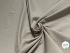GABARDINE DE COTON LÉGÈREMENT STRIÉE BEIGE ULTRA BELLE - My Little Coupon