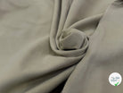 GABARDINE DE COTON LOURDE GRATÉE BEIGE TOUCHER DOUX - My Little Coupon