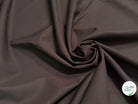 GABARDINE DE COTON LOURDE SERGÉE BELLE TENUE BROWN - My Little Coupon