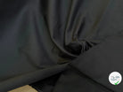 GABARDINE DE COTON LOURDE SERGÉE PARFAITE TENUE NOIR - My Little Coupon