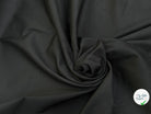 GABARDINE DE COTON LOURDE SERGÉE PARFAITE TENUE NOIR - My Little Coupon
