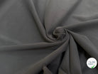 GABARDINE DE COTON LOURDE STRIÉE GRIS FONCÉ JAPAN - My Little Coupon