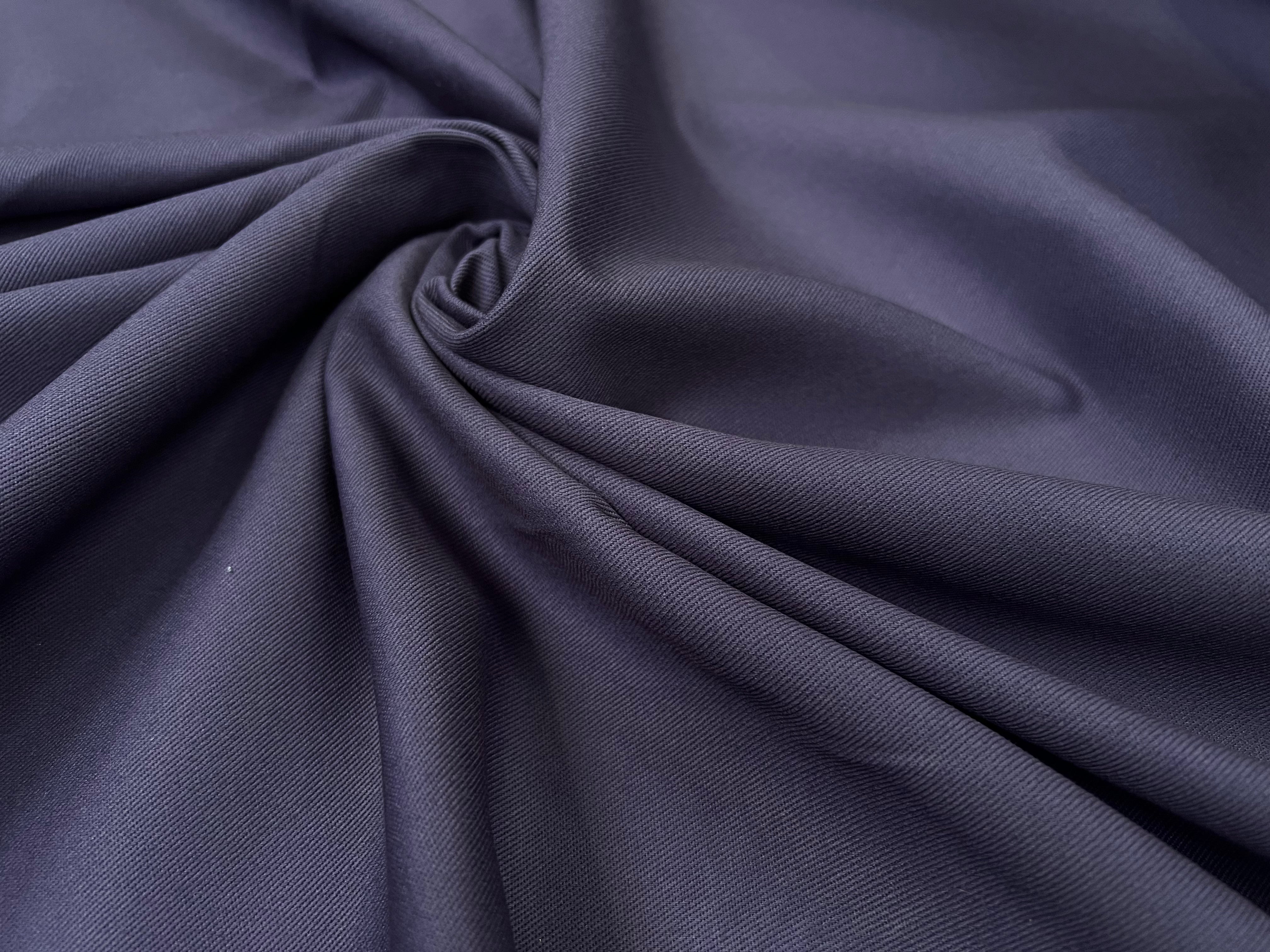 GABARDINE DE COTON MARINE - My Little Coupon
