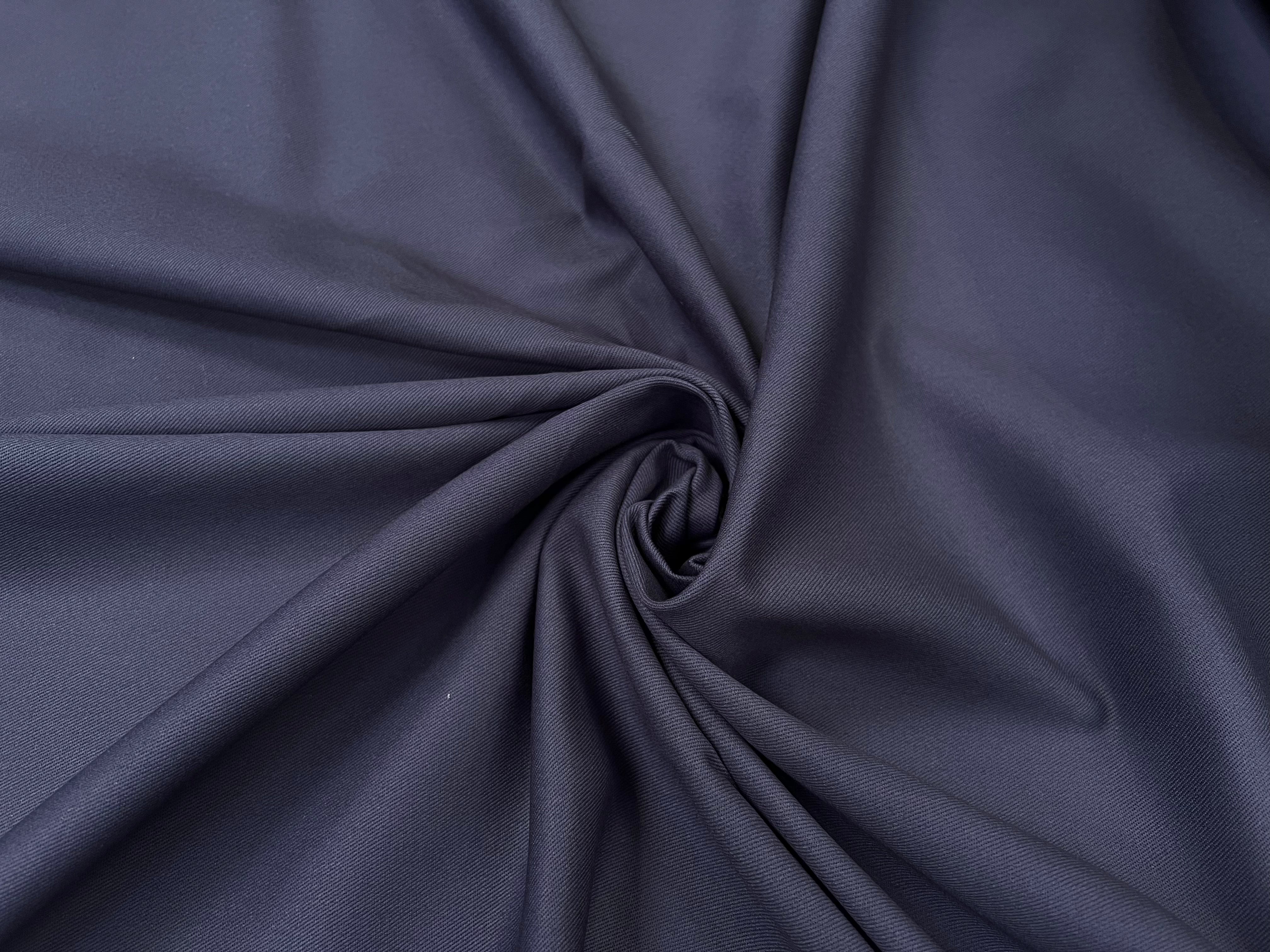 GABARDINE DE COTON MARINE - My Little Coupon