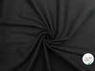 GABARDINE DE COTON NOIR TRÉS FINEMENT SERGÉE - My Little Coupon - tissu - coudre