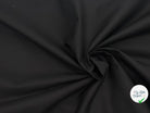 GABARDINE DE COTON NOIRE PROFOND - coupon de tissu de 3 mètres - My Little Coupon - tissu - coudre