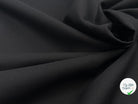 GABARDINE DE COTON NOIRE PROFOND - coupon de tissu de 3 mètres - My Little Coupon - tissu - coudre
