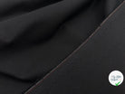 GABARDINE DE COTON NOIRE PROFOND - coupon de tissu de 3 mètres - My Little Coupon - tissu - coudre
