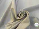 GABARDINE DE COTON QUALITÉ COUTURE BEIGE ÉCRU - My Little Coupon