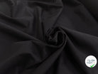 GABARDINE DE COTON SABLÉE PEACHE NOIR MSO