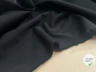 GABARDINE DE COTON SABLÉE PEACHE NOIR MSO