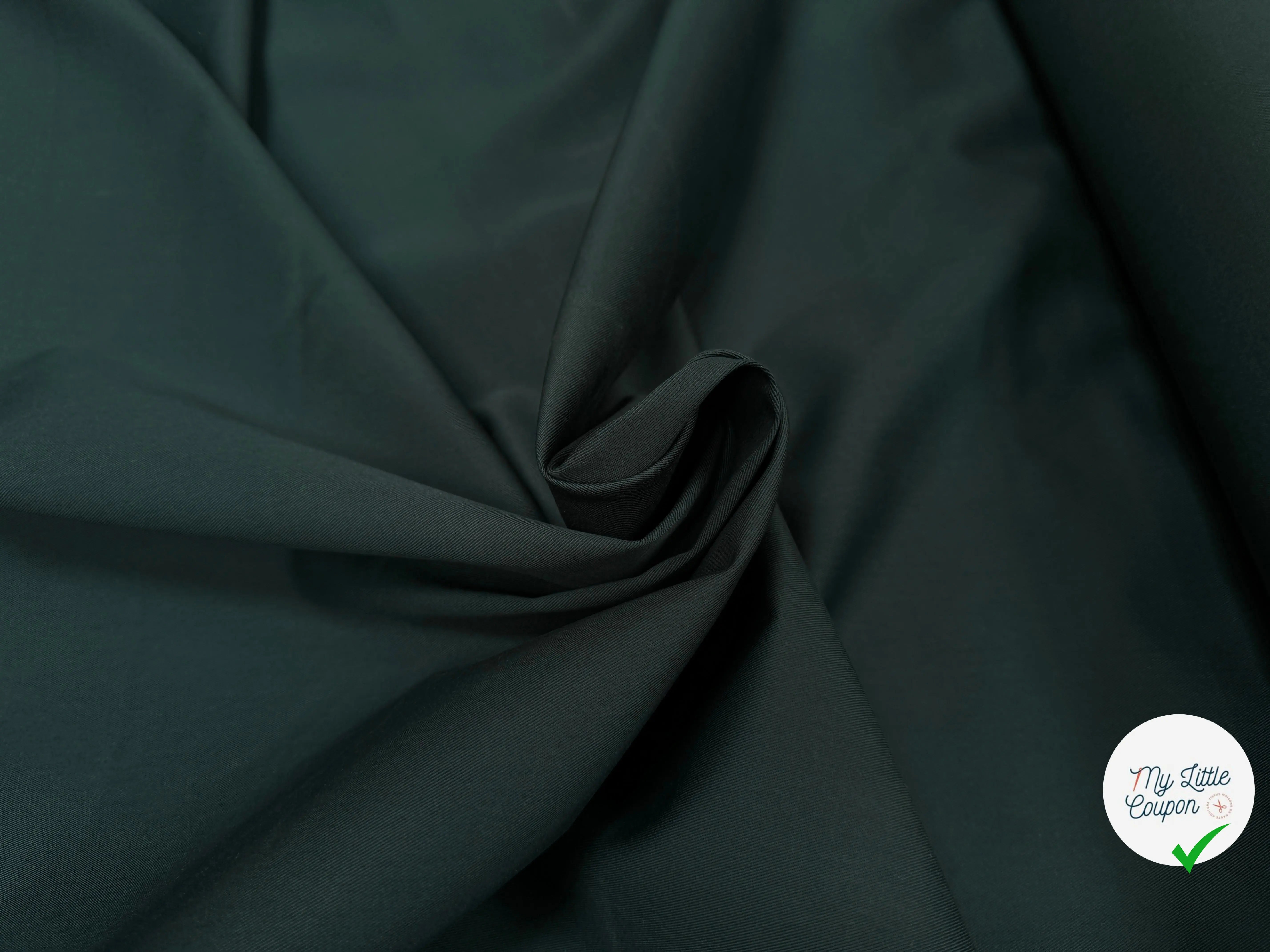 GABARDINE DE COTON SAPIN - My Little Coupon