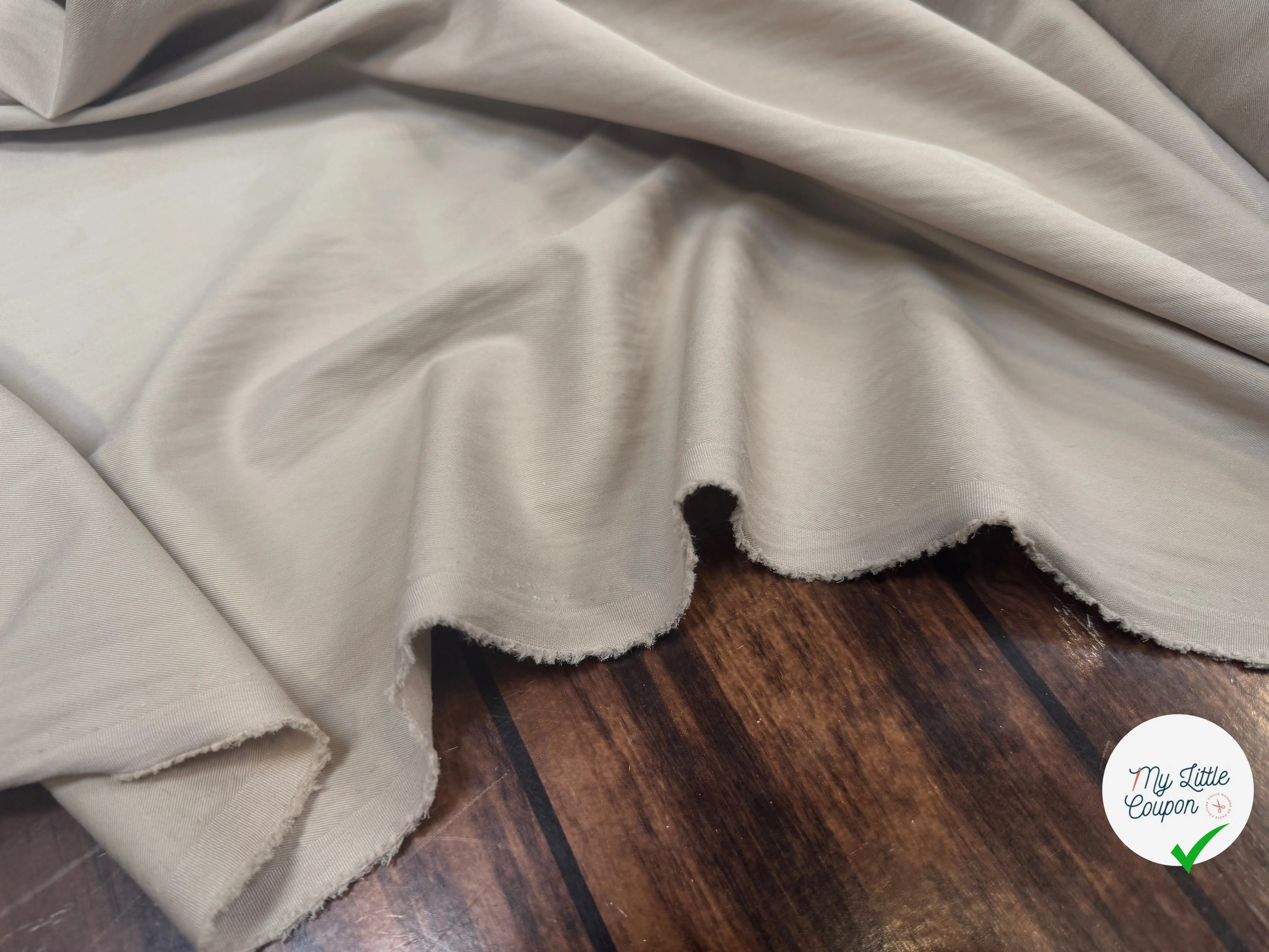 GABARDINE DE COTON SERGEE - My Little Coupon