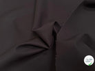 GABARDINE DE COTON STRIÉE CHOCO MARRON TRÈS BELLE TENUE - My Little Coupon