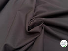 GABARDINE DE COTON STRIÉE CHOCO MARRON TRÈS BELLE TENUE - My Little Coupon
