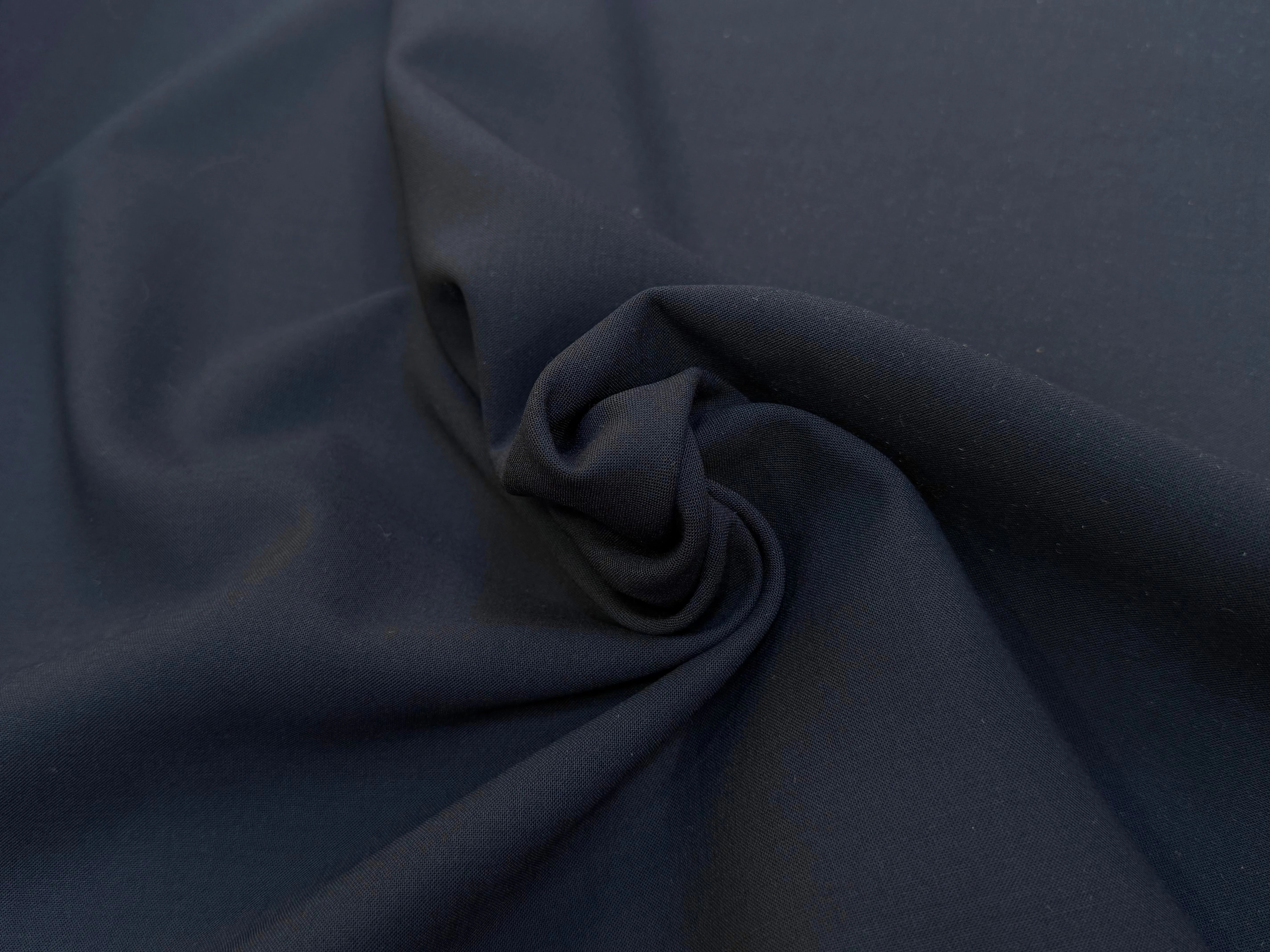GABARDINE DE LAINE BELLE TENUE ULTRA BEAU BLEU NUIT - My Little Coupon