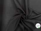 GABARDINE DE LAINE FINES RAYURES GRISE EN POINTILLÉ MLC INTERN