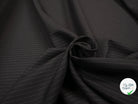 GABARDINE DE LAINE FINES RAYURES GRISE EN POINTILLÉ MLC INTERN