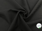 GABARDINE DE LAINE FLUIDE ET EXTENSIBLE NOIR - My Little Coupon - tissu - coudre