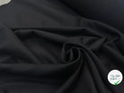 GABARDINE DE LAINE NOIR STRETCH BELLE QUALITÉ - My Little Coupon