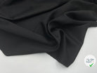 GABARDINE DE LAINE NOIRE TISSAGE DRILL - My Little Coupon - tissu - coudre