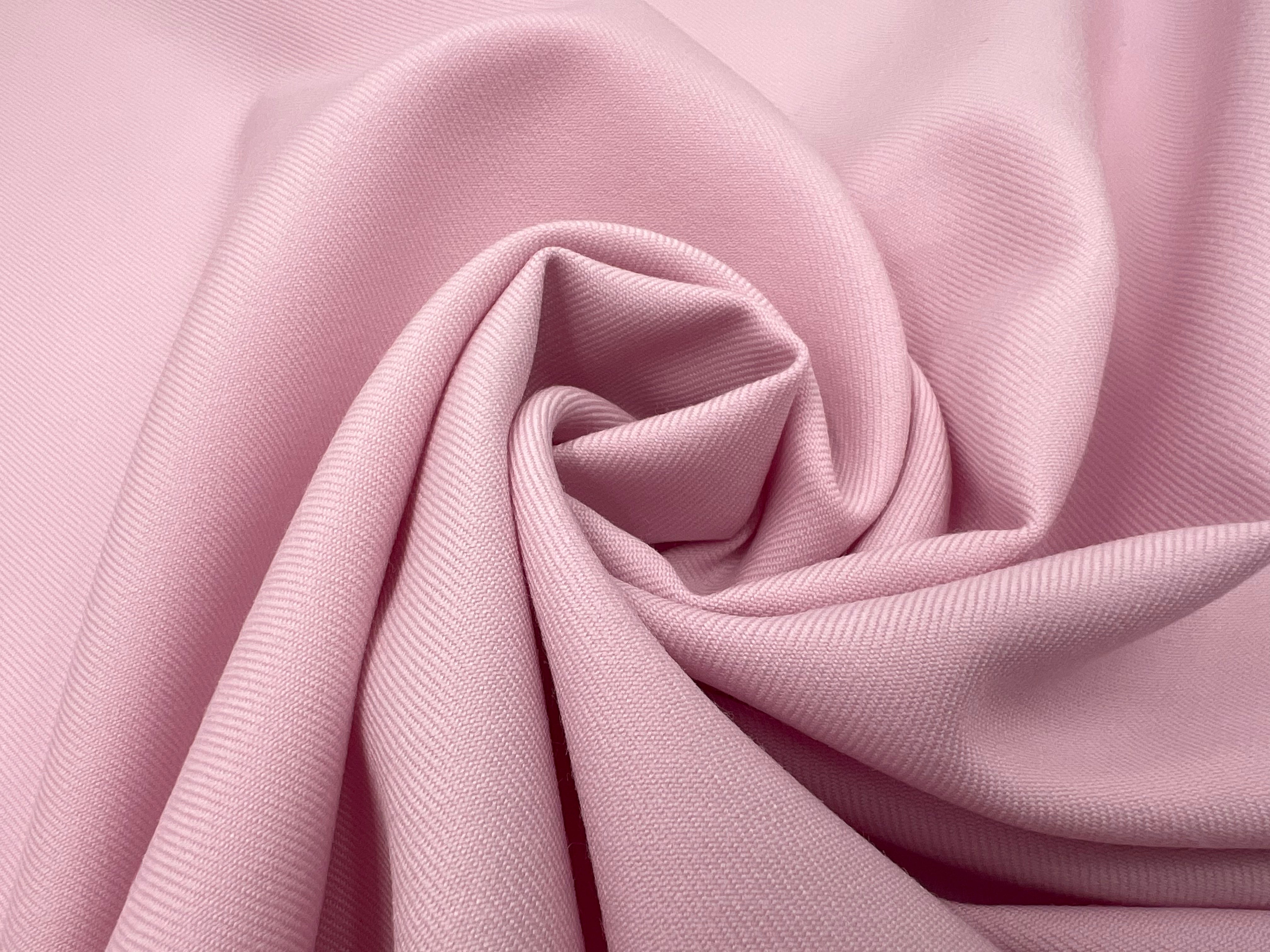 GABARDINE DE LAINE POWDER PINK MSO