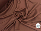 GABARDINE DE LAINE STRETCH CHOCOLAT - My Little Coupon