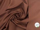 GABARDINE DE LAINE STRETCH CHOCOLAT - My Little Coupon