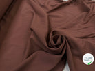 GABARDINE DE LAINE STRETCH MARRON CACACO - My Little Coupon
