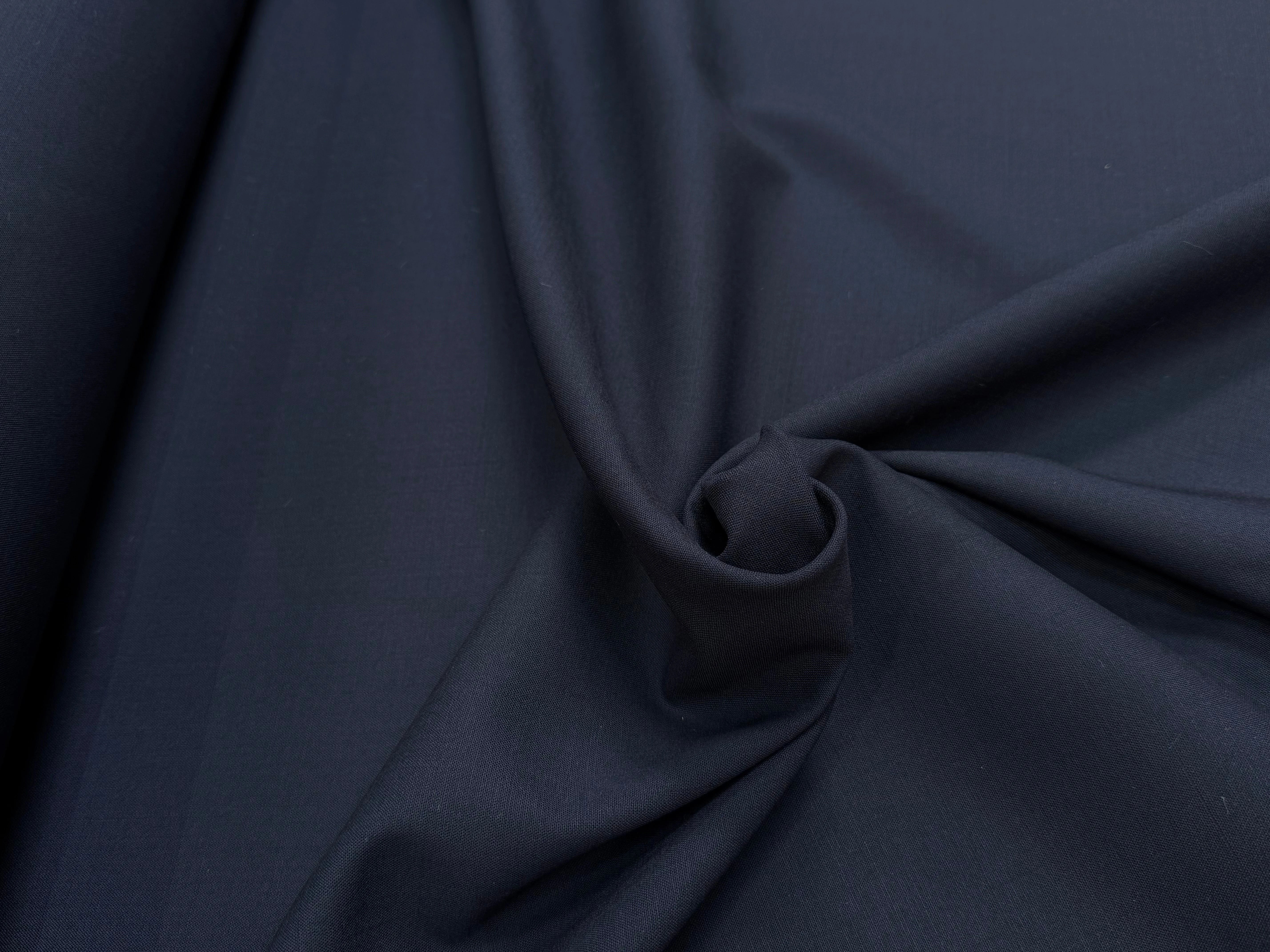 GABARDINE DE LAINE STRETCH TRÈS BELLE TENUE BLEU MARINE - My Little Coupon