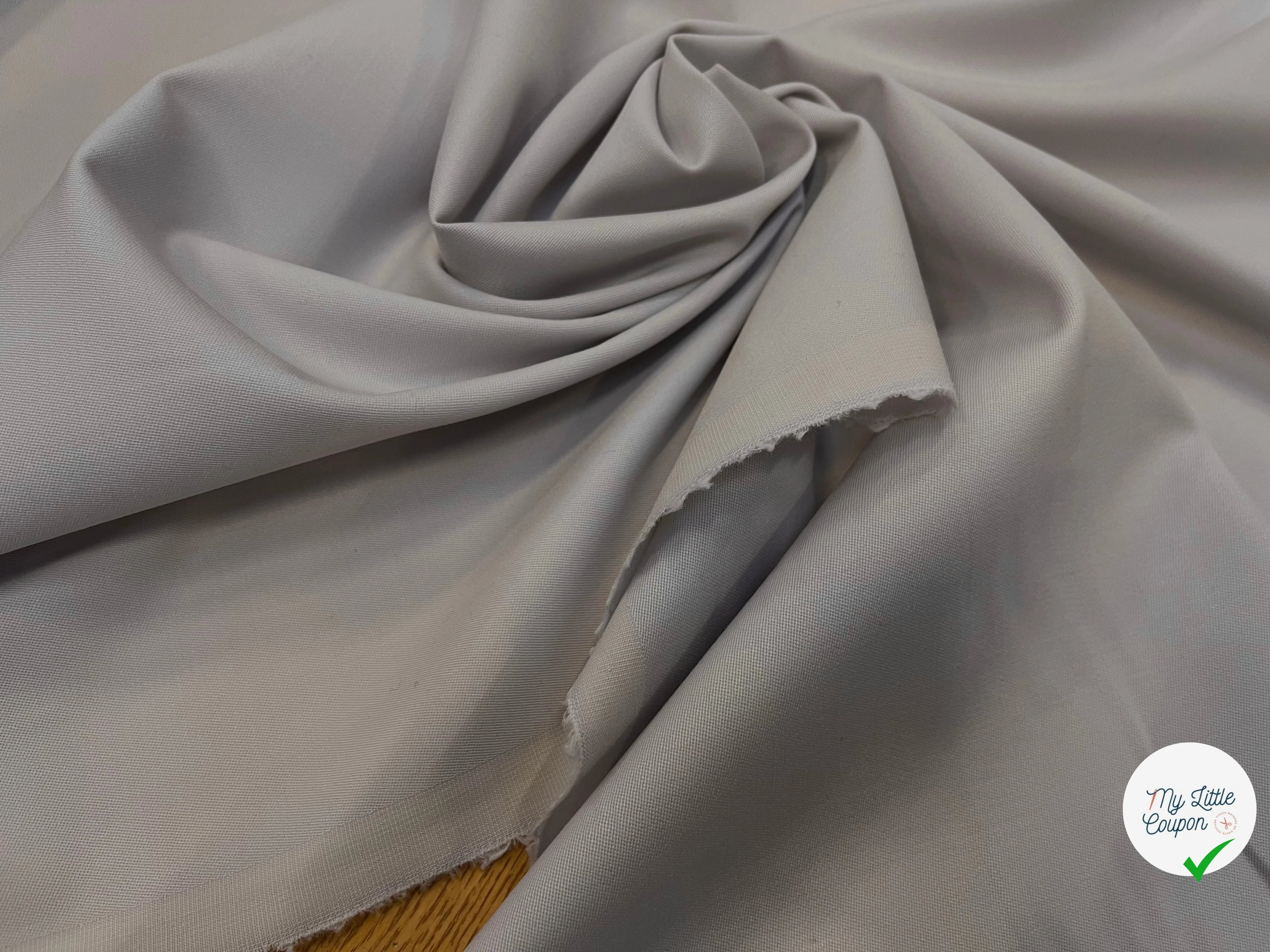 GABARDINE DE LAINE SUPERBE STRETCH LINEN 160CM - My Little Coupon