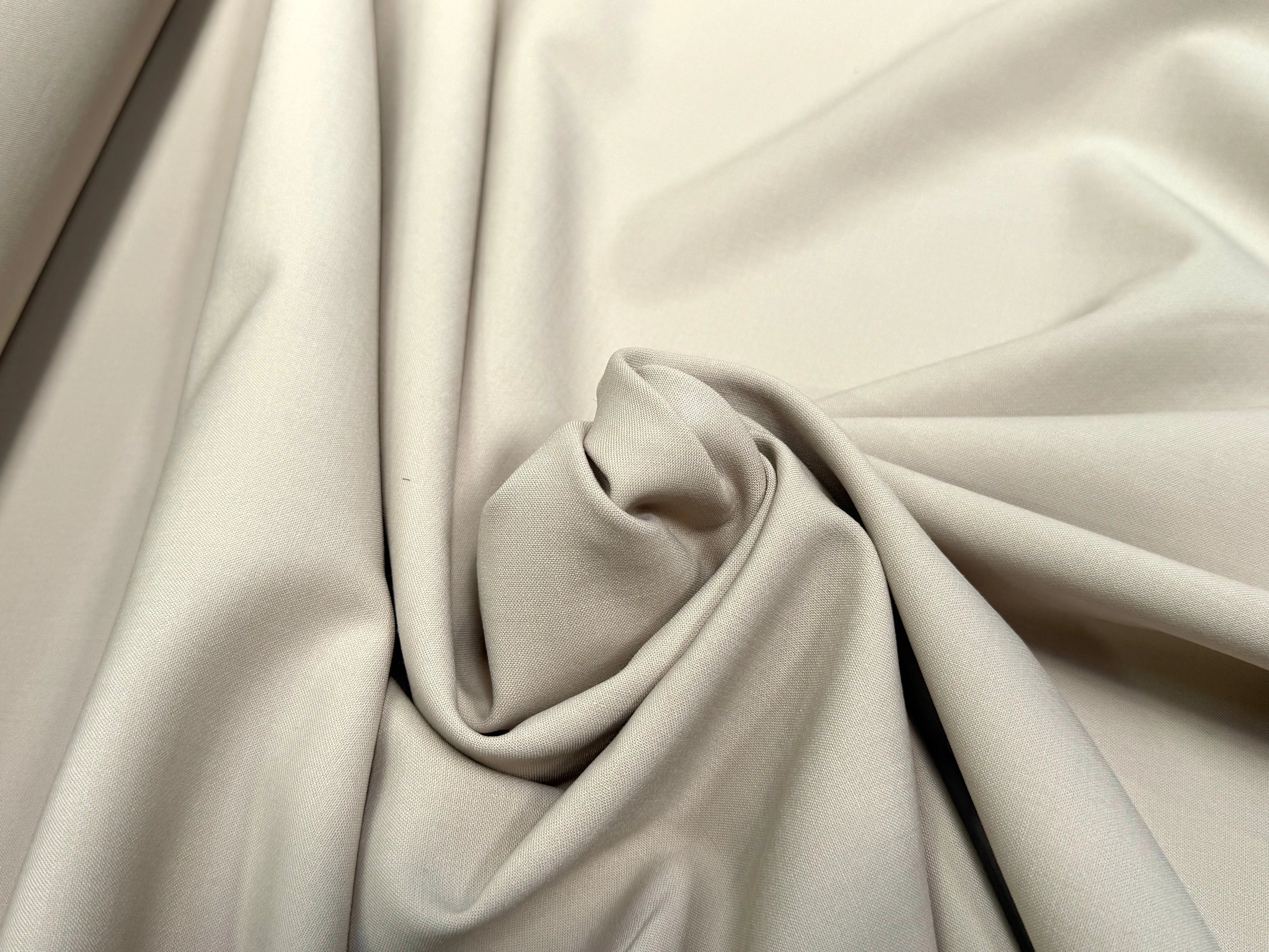 GABARDINE DE LAINE ULTRA BEAU TRÈS BELLE TENUE BEIGE PASTEL - My Little Coupon