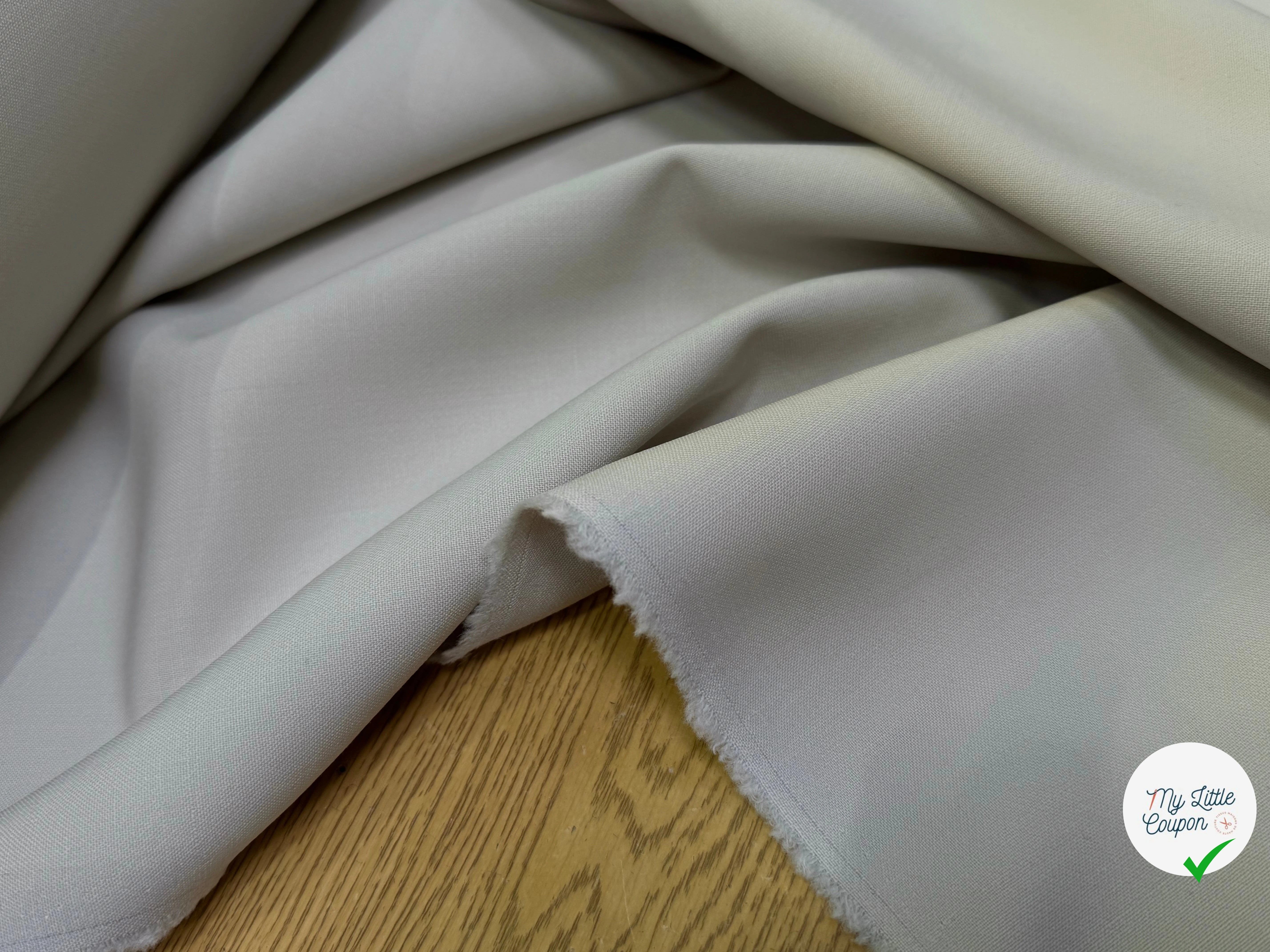 GABARDINE DE LAINE ULTRA BEAU TRÈS BELLE TENUE BEIGE SABLE - My Little Coupon