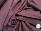 GABARDINE DE LAINE ULTRA BEAU TRÈS BELLE TENUE CHOCO BORDEAUX - My Little Coupon