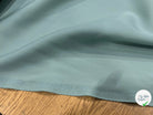 GABARDINE DE LAINE VERT D'EAU BELLE TENUE 50% LAINE - My Little Coupon