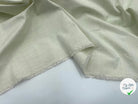 GABARDINE DE POLYCOTON ÉCRU TOMBÉ DE MÉTIER - My Little Coupon - tissu - coudre