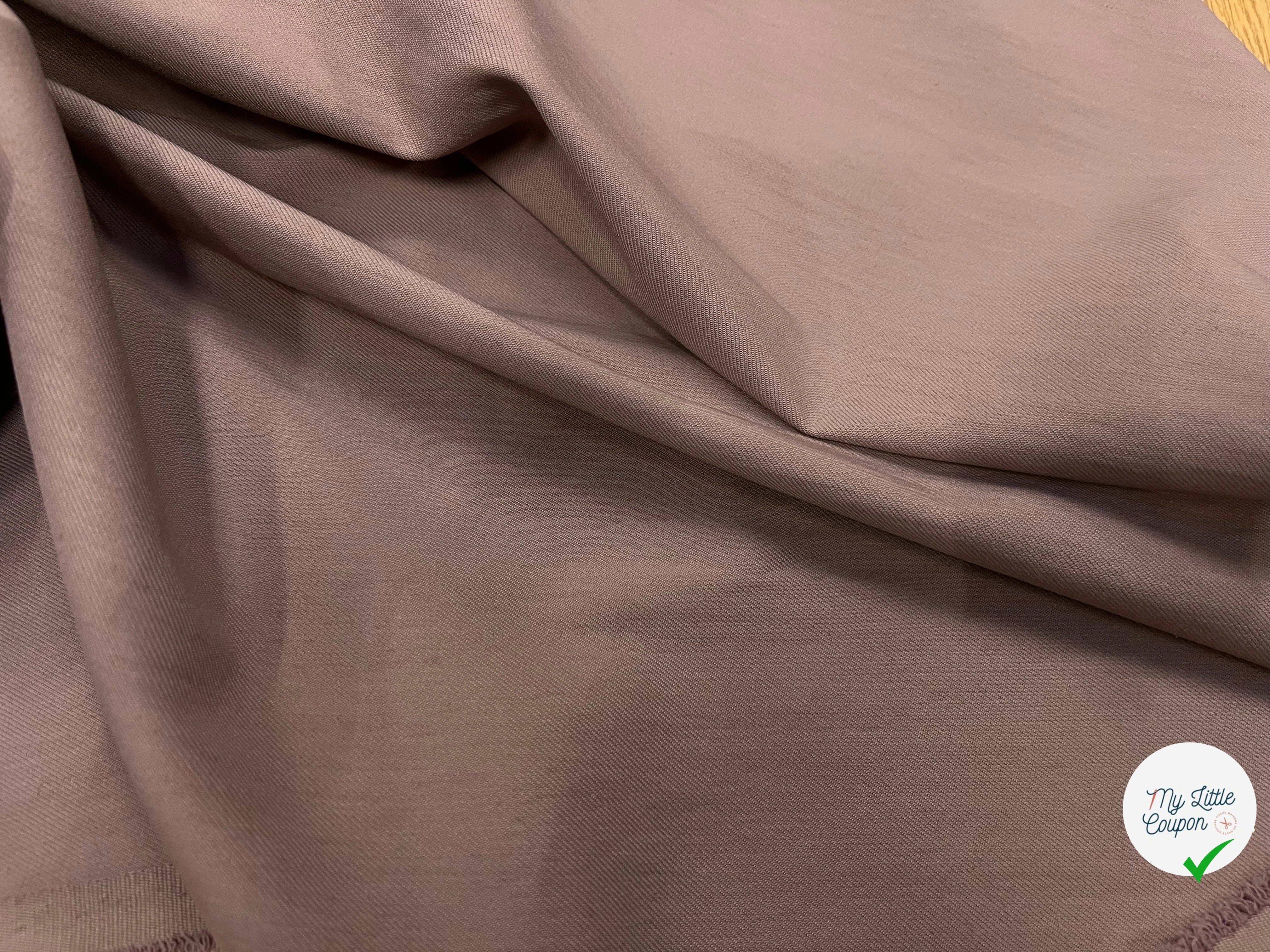 GABARDINE DENIM SOUPLE MOCHA 150CM - My Little Coupon