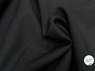 GABARDINE DOUBLE ETOFFE COTON NOIR - My Little Coupon