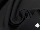 GABARDINE DOUBLE ETOFFE NOIR - My Little Coupon