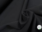 GABARDINE DOUBLE ETOFFE NOIR - My Little Coupon