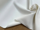 GABARDINE DOUBLE ÉTOFFE TRÈS LÉGÈREMENT SATINÉE BLANC STRETCH - My Little Coupon
